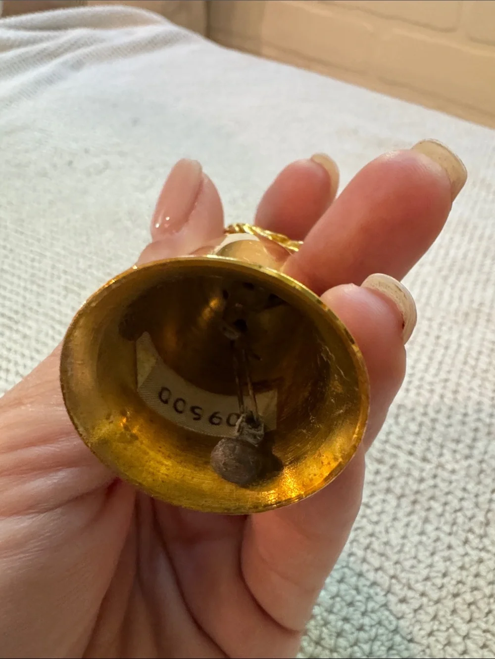 Reed and Barton New England Society Gold Plated 12 Days of Christmas Bells